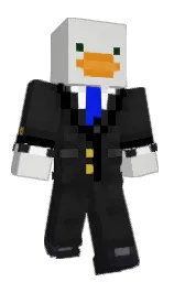 BackHits's Minecraft skin wearing the Migrator cape