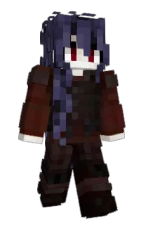 Front of Raydiam's skin