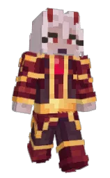 Savv1's Minecraft skin wearing the Hero cape