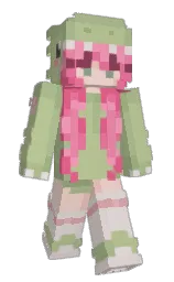 Slim Minecraft skin