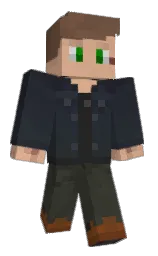 mine shaft and calico Minecraft skin — Classic model — first worn by PallDex
