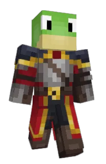 Front of KnightlyFrog's skin