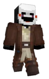 mine shaft and black Minecraft skin — Classic model — first worn by mestremistico