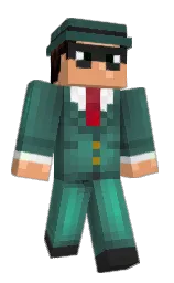 Oisklet's Minecraft skin wearing the MineCon 2015 cape
