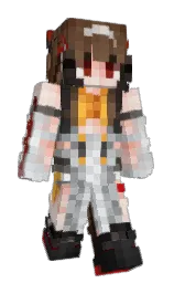 mandys pink and shingle fawn Minecraft skin — Slim model — first worn by MiningAwayz