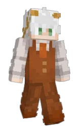 swiss coffee and russet Minecraft skin — Slim model