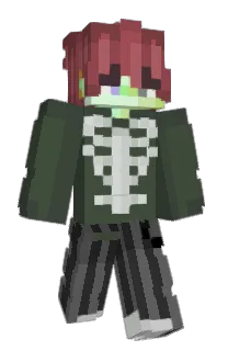 Front of razrio's skin