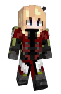 Front of KlixxyX2's skin