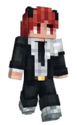 bunker and shark Minecraft skin — Slim model