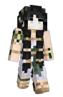 Front of Valderwald's skin