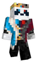 Snekromancer's Minecraft skin wearing the Migrator cape