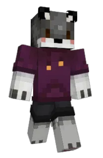 Front of Fuchze's skin