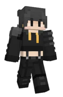 Front of Rattlezee's skin
