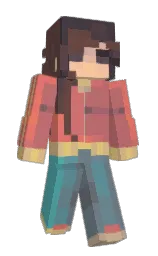 Slim Minecraft skin