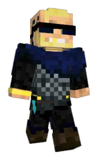 Front of NiloDARK's skin