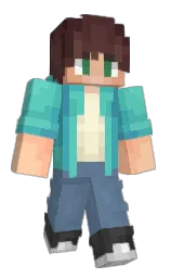 Folorian's Minecraft skin wearing the Copper cape