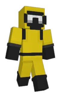 Front of Makinowy's skin