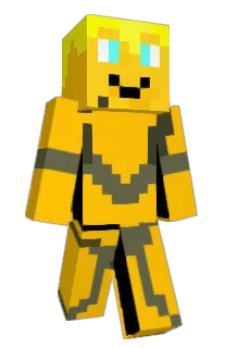 Front of Amdek's skin