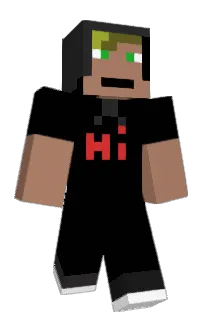 Front of GlazerPup's skin