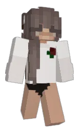 GANGMEMBERRYANA's Minecraft skin wearing the Aurora cape
