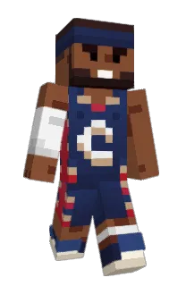 Front of Jibscar's skin