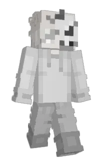 Front of Vayzka's skin