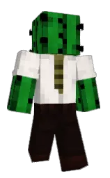 night rider and dawn pink Minecraft skin — Classic model — first worn by SrPeluca