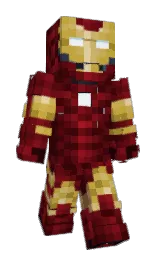 rustic red and dark tan Minecraft skin — Slim model