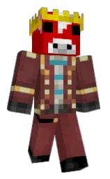 Vhista's Minecraft skin wearing the MineCon 2016 cape