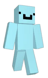 french pass and blue charcoal Minecraft skin — Classic model — first worn by Mznsor