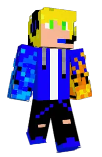 Front of Diperios's skin
