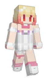 champagne and black haze Minecraft skin — Slim model