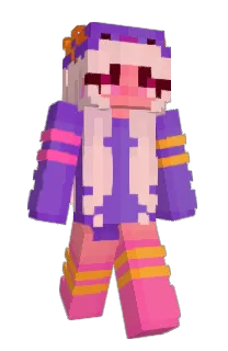Front of UnicornsIO's skin