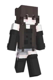 8set Minecraft avatar full body
