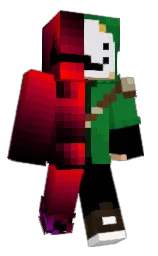 jewel and black Minecraft skin — Classic model