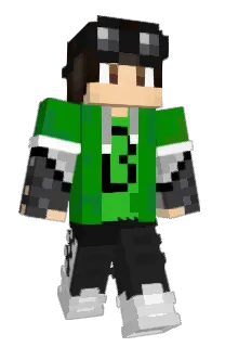 Front of GatusIO's skin