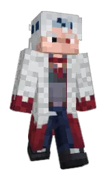 iron and persian plum Minecraft skin — Slim model — first worn by Danterage