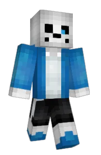 Front of Eksenn's skin