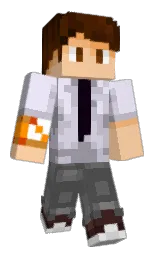 ForceDev's Minecraft skin wearing the Migrator cape