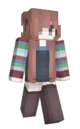 coral tree and toast Minecraft skin — Slim model — first worn by snoozette