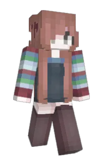 Front of snoozette's skin