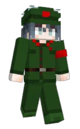 Slim Minecraft skin