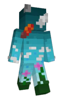Front of zettry's skin