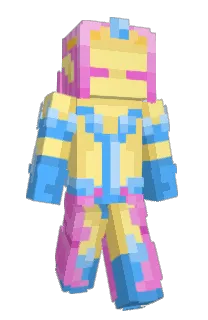 Front of Dennima's skin