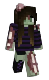 sage and revolver Minecraft skin — Slim model — first worn by emzlina
