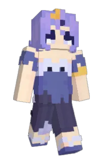 Front of RedRiibbon's skin