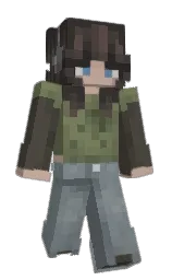 XoUnibelleoX's Minecraft skin wearing the Pan cape
