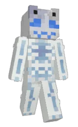 alto and gray nurse Minecraft skin — Slim model — first worn by chocolots