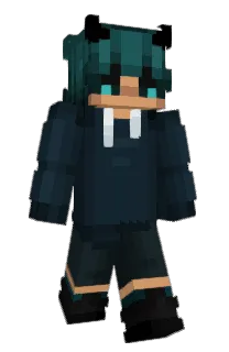 Front of Rayninng's skin