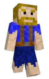 Lenny69420's Minecraft skin wearing the Migrator cape